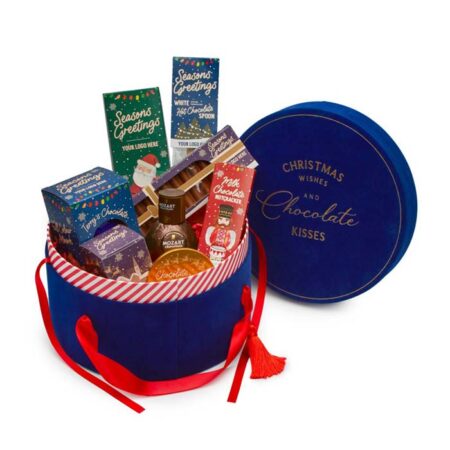 Winter Collection Luxury Chocolate Hat Box