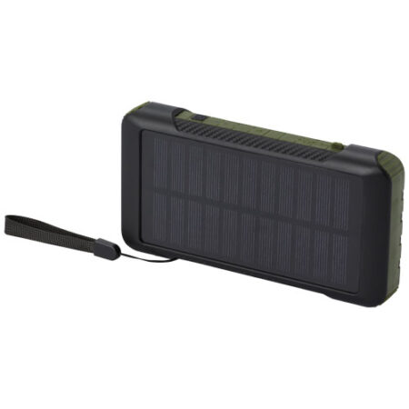 Soldy 10.000 mAh RCS recycled plastic solar dynamo power bank