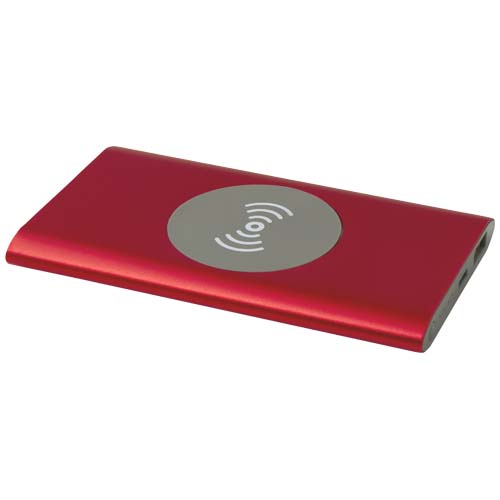 Juice 4000 mAh Type-C recycled aluminium wireless power bank Juice 4000 mAh Type-C recycled aluminium wireless power bank