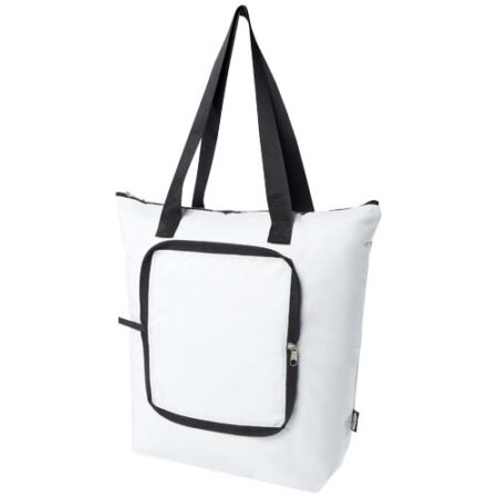 EcoFold RPET foldable tote cooler bag 15L