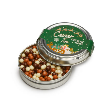 Winter Collection - Caviar Tin Chocolate Pearls