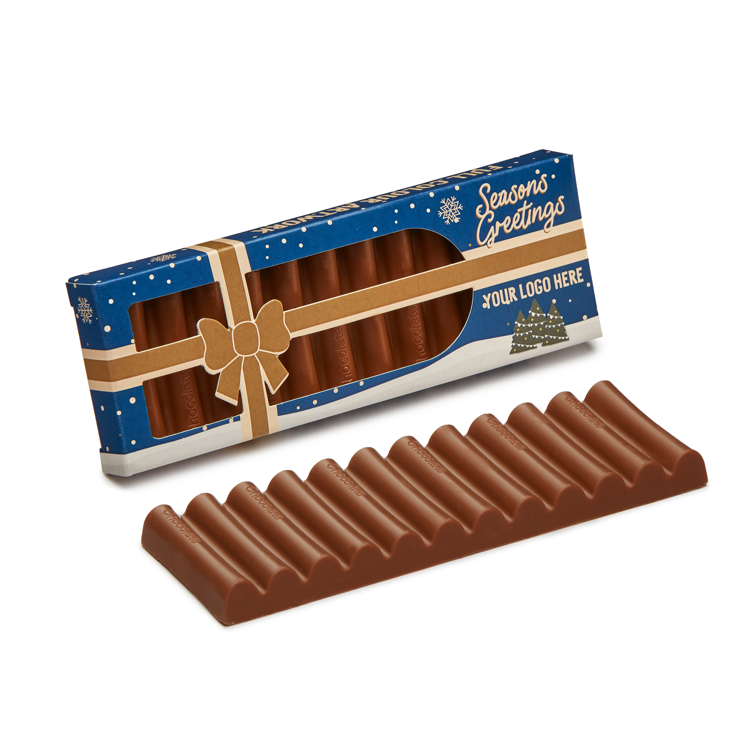 Winter Collection – Present Box Milk Chocolate 12 Baton Bar Winter Collection - Present Box Milk Chocolate 12 Baton Bar