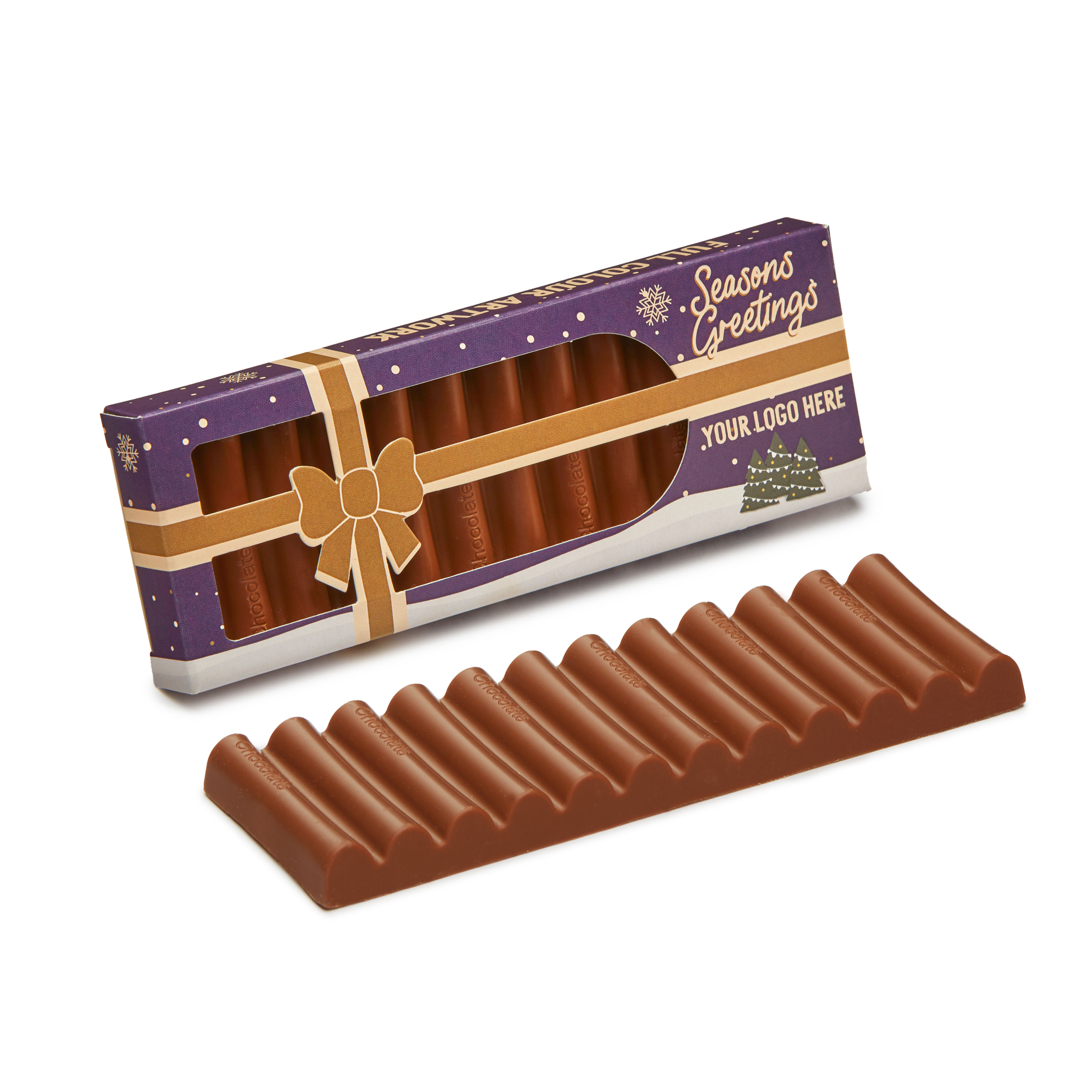 Winter Collection – Present Box Milk Chocolate 12 Baton Bar Winter Collection - Present Box Milk Chocolate 12 Baton Bar - Image 6