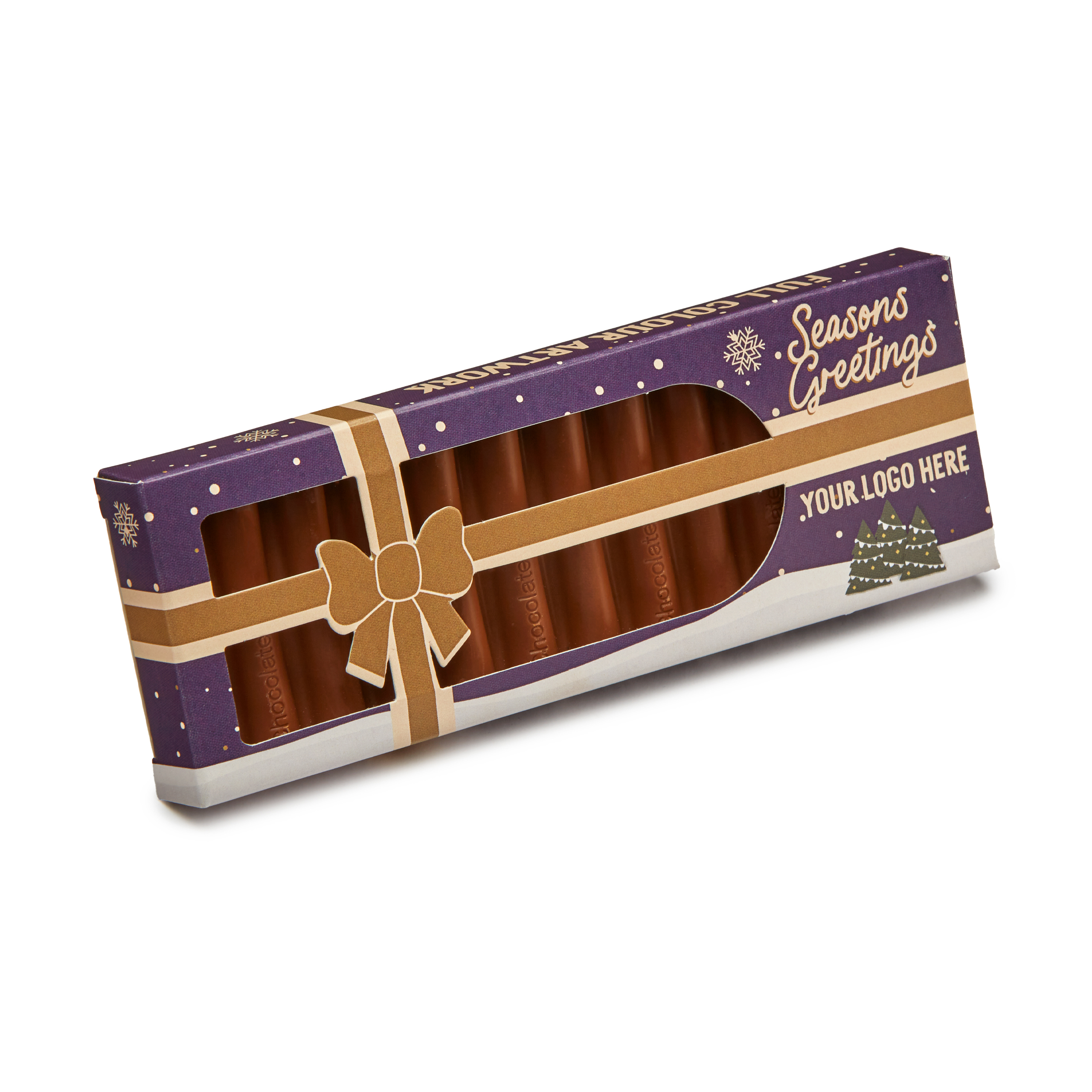 Winter Collection – Present Box Milk Chocolate 12 Baton Bar Winter Collection - Present Box Milk Chocolate 12 Baton Bar - Image 7