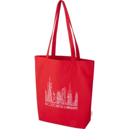 Odisha 180gm OCS organic wide bottom tote bag 11L