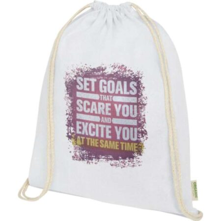 Odisha 140gm OCS organic drawstring bag 5L