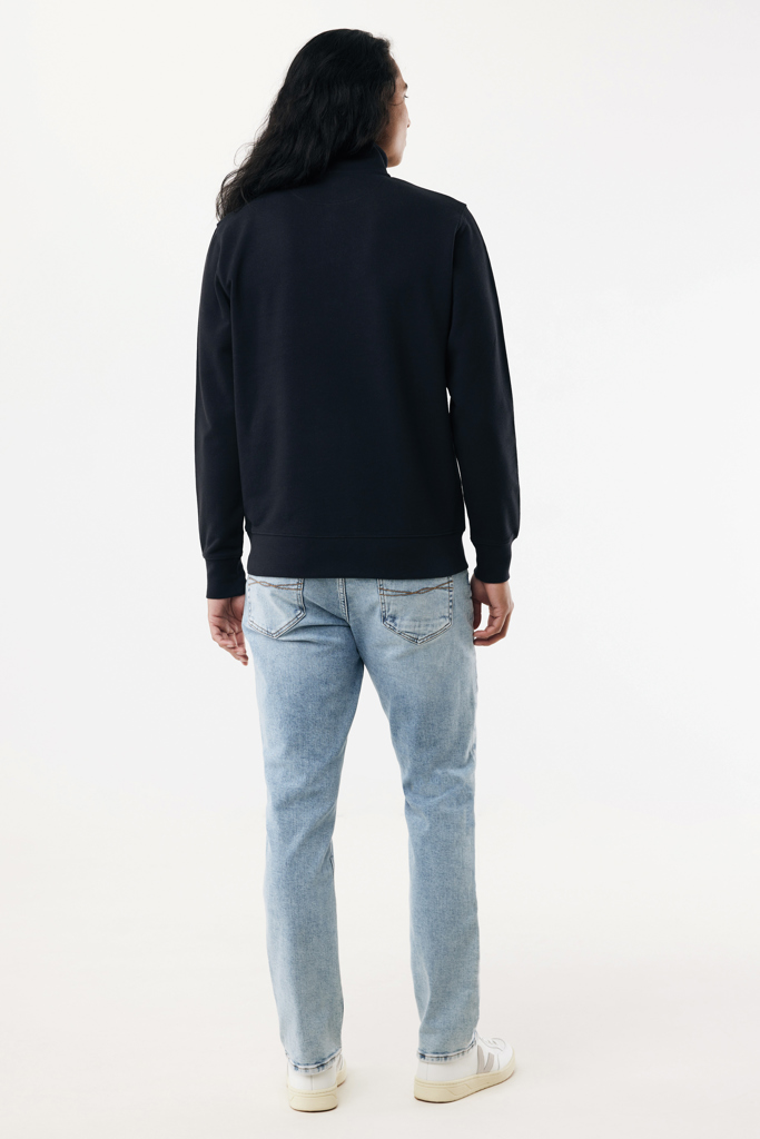 IQONIQ Elgon recycled cotton quarter zip sweater IQONIQ Elgon recycled cotton quarter zip sweater - Image 3