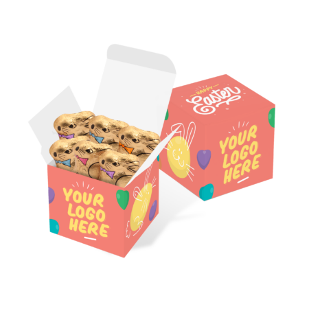 Easter - Eco Maxi Cube - Foiled Bunnies - x6