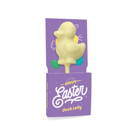 Easter - White Chocolate Duck Lolly