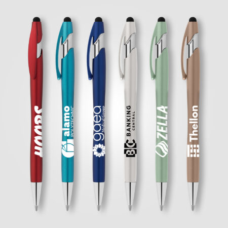 La Jolla Recycled Pen w/ Stylus + Anti-Fraud Ink