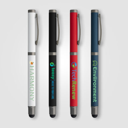 Bowie Recycled Aluminium Stylus Gel Pen