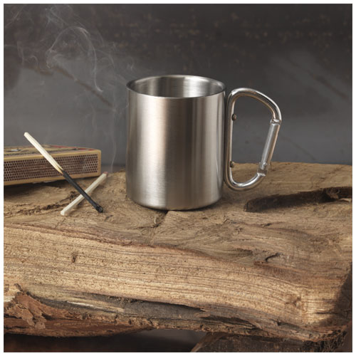 Alps 200 ml insulated mug with carabiner Alps 200 ml insulated mug with carabiner - Image 3