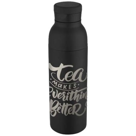 Illuminate 650 ml RCS recycled stainlesss steel double wall insulated water bottle