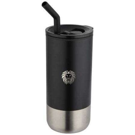 Grayson 480 ml RCS recycled insulated tumbler with straw