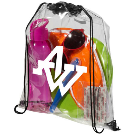 Lancaster transparent drawstring bag 5L Lancaster transparent drawstring bag 5L