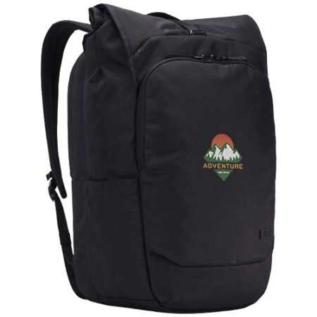 Case Logic Variate 17" recycled expandable roll-top laptop backpack