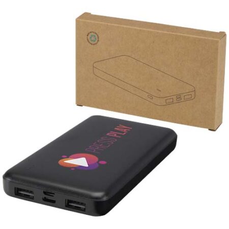 Intan 10.000 mAh 10W recycled plastic power bank