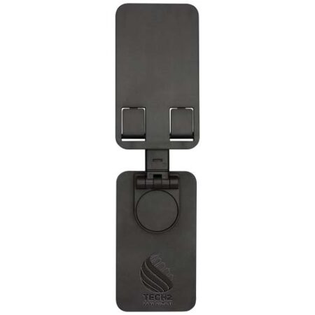 Alhena recycled plastic foldeable phone holder with metal desk stand