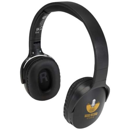 Ancha recycled plastic over-ear wireless Bluetooth headset