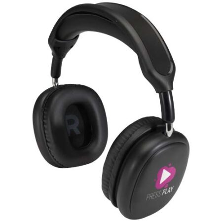 Alzir recycled plastic over-ear wireless Bluetooth headset