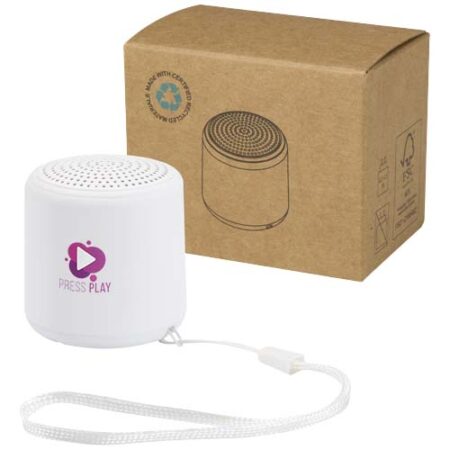 Velkis 3W recycled plastic wireless Bluetooth speaker