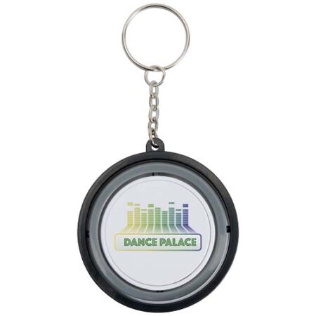 Spinx recycled plastic gyroscope fidget keychain