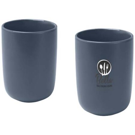 Male 350 ml ceramic cups with matt finish – set of 2 Male 350 ml ceramic cups with matt finish - set of 2