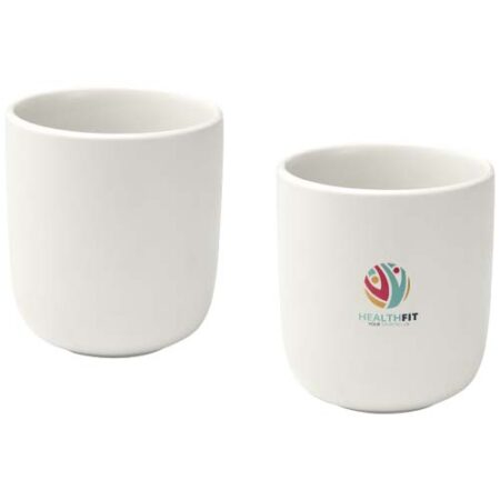 Male 200 ml ceramic cups with matt finish – set of 2 Male 200 ml ceramic cups with matt finish - set of 2