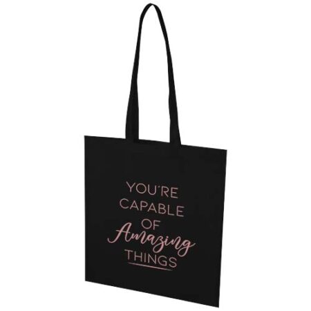 EcoSeal GRS recycled nonwoven convention tote bag 6L