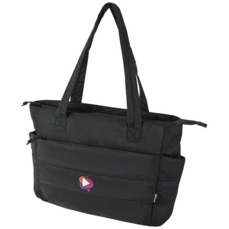Puffer 15.6" GRS recycled laptop tote bag 18L