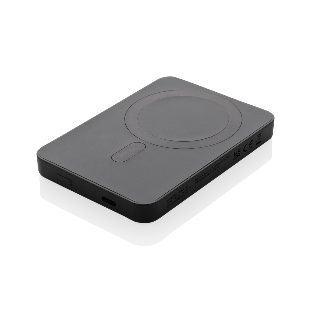 Magnetix RCS recycled plastic 5000 mah magnetic powerbank Magnetix RCS recycled plastic 5000 mah magnetic powerbank