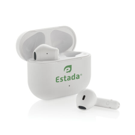 Tunevo RCS recycled plastic wireless earbuds