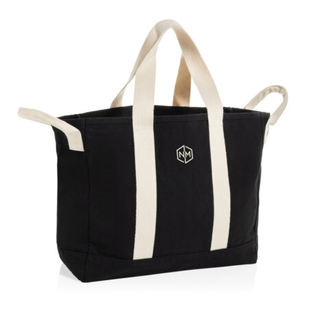 BEAU AWARE? Beach bag 400gsm recycled canvas, with side hand