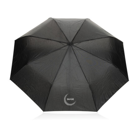 Yara 21' AWARE? RPET solid colour umbrella with carabiner