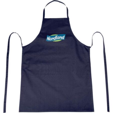 Reeva 100% cotton apron with tie-back closure